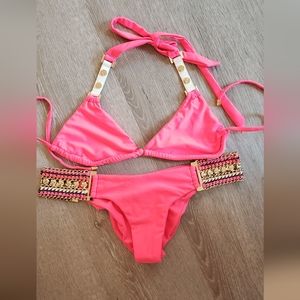 Beach Bunny Bikini Top and Bottom